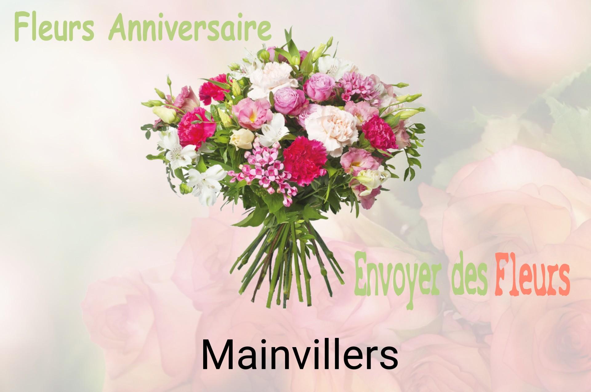 Bouquet de fleurs d’anniversaire livré à Mainvillers